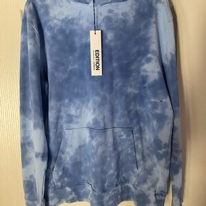 Edition Blue Tie-Dye Hoodie